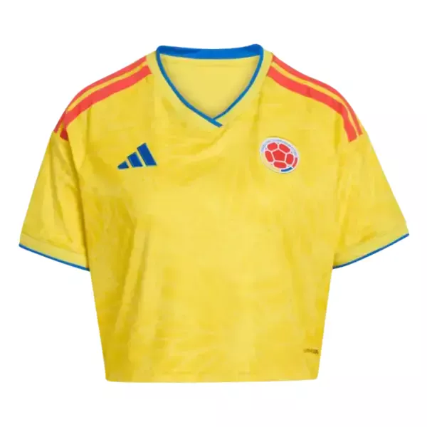 Colombia Crop Top Home Jersey World Cup 2026