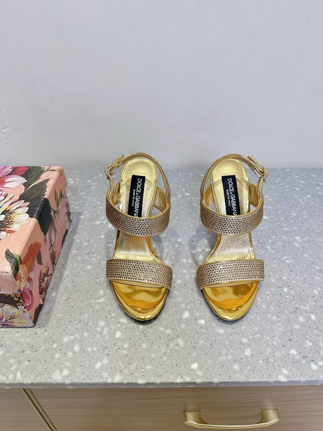 Dolce&Gabbana crystal high heels Pump