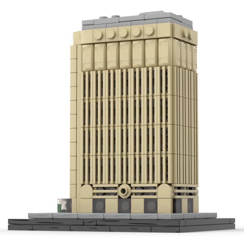MOC 216319 - Flatiron Building 1:800 Scale
