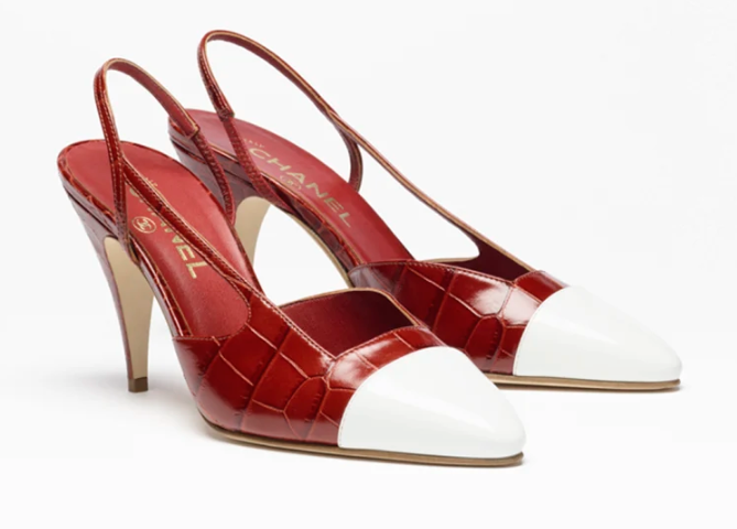 Chanel 2026 Leather Slingback Pump