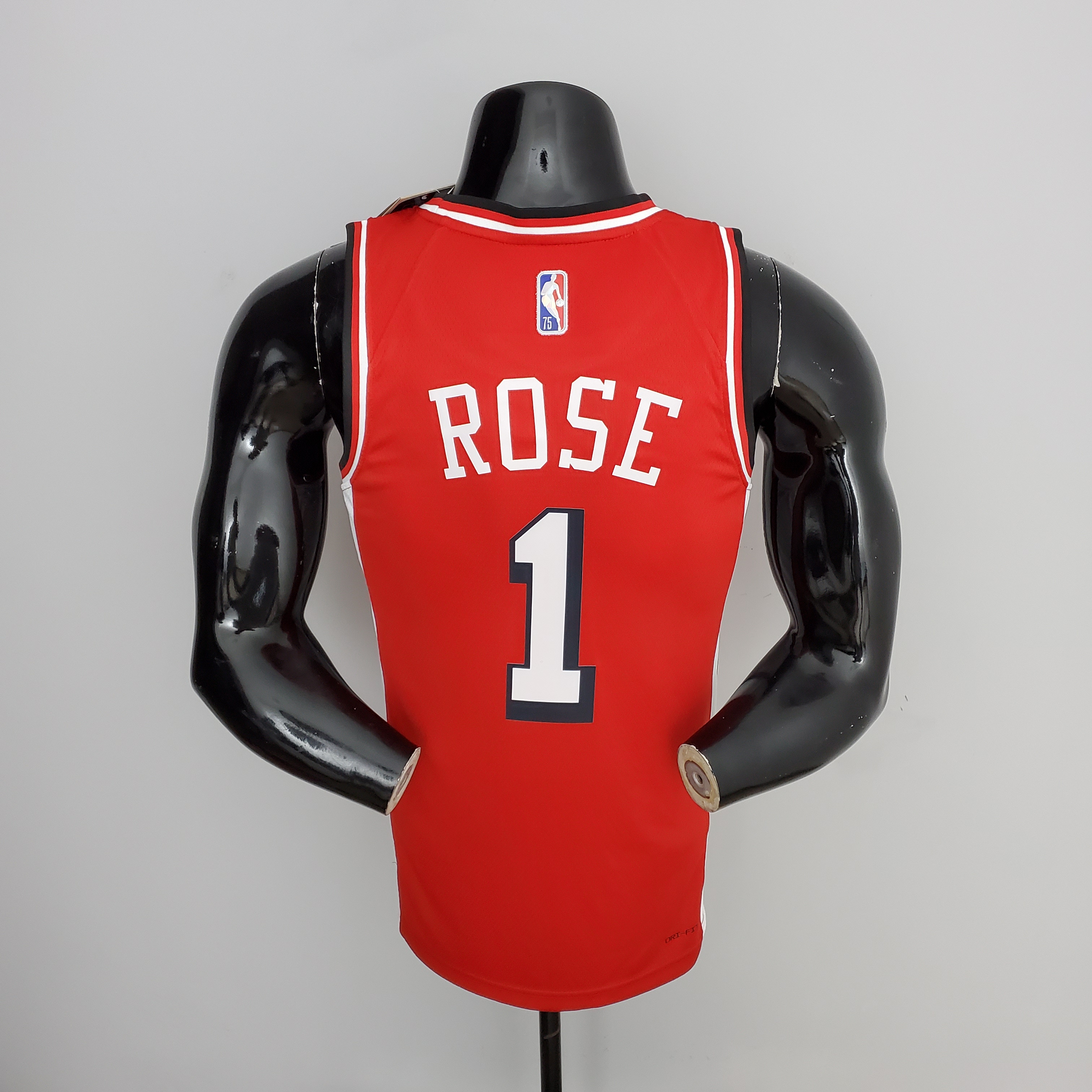 Derrick Rose Chicago Bulls 75th Anniversary 2022 Swingman Jersey Red