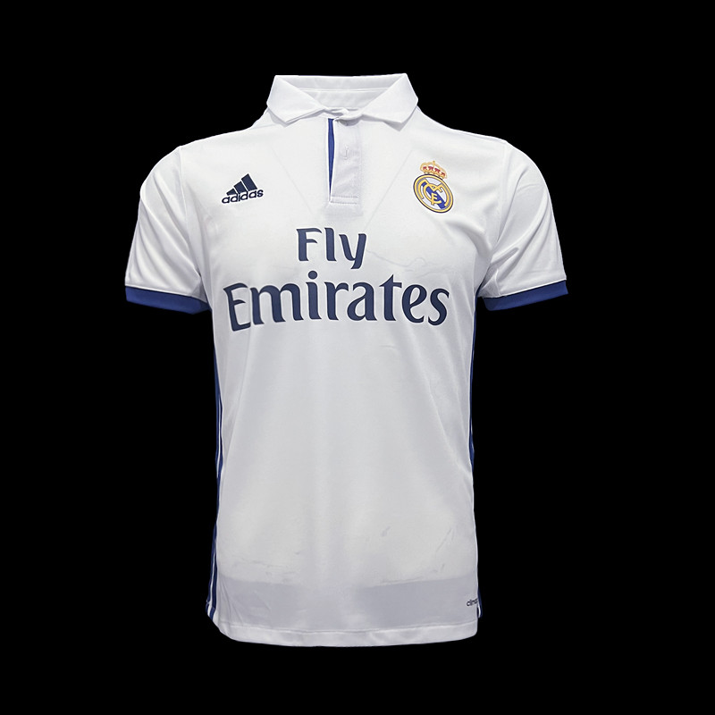 Retro  Real Mαdrid 16/17 Home White