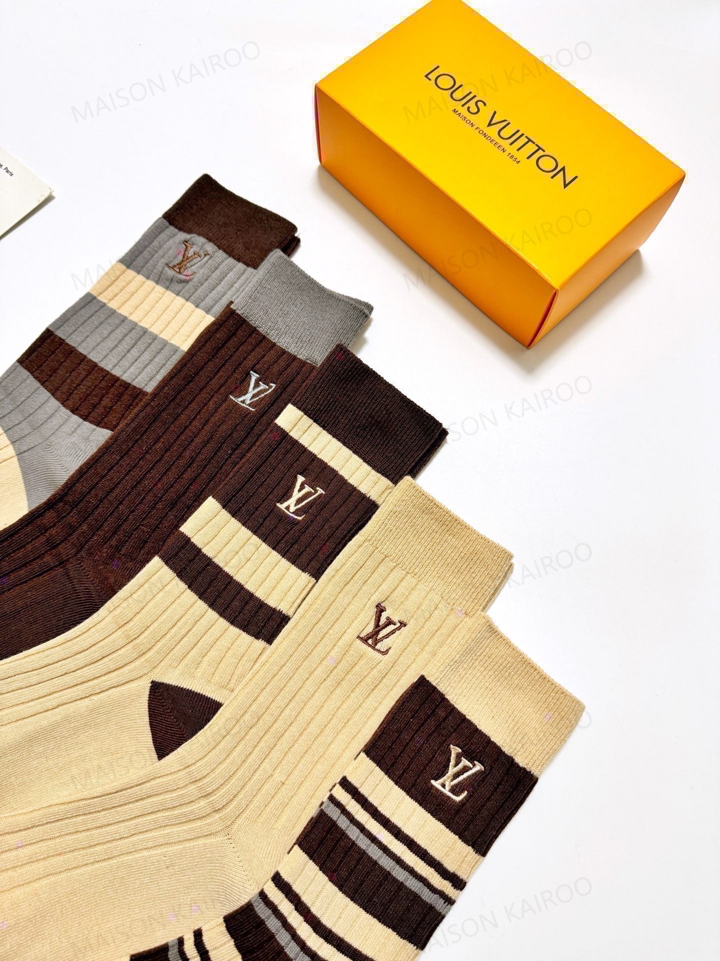 Louis Vuitton LV Socks 5-Pack - KAIROO