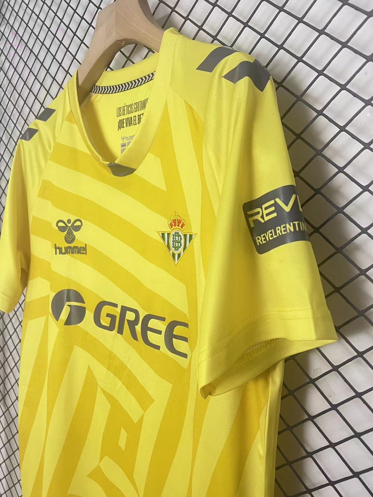2526 Betis Goalkeeper  Yellow S-2XL
