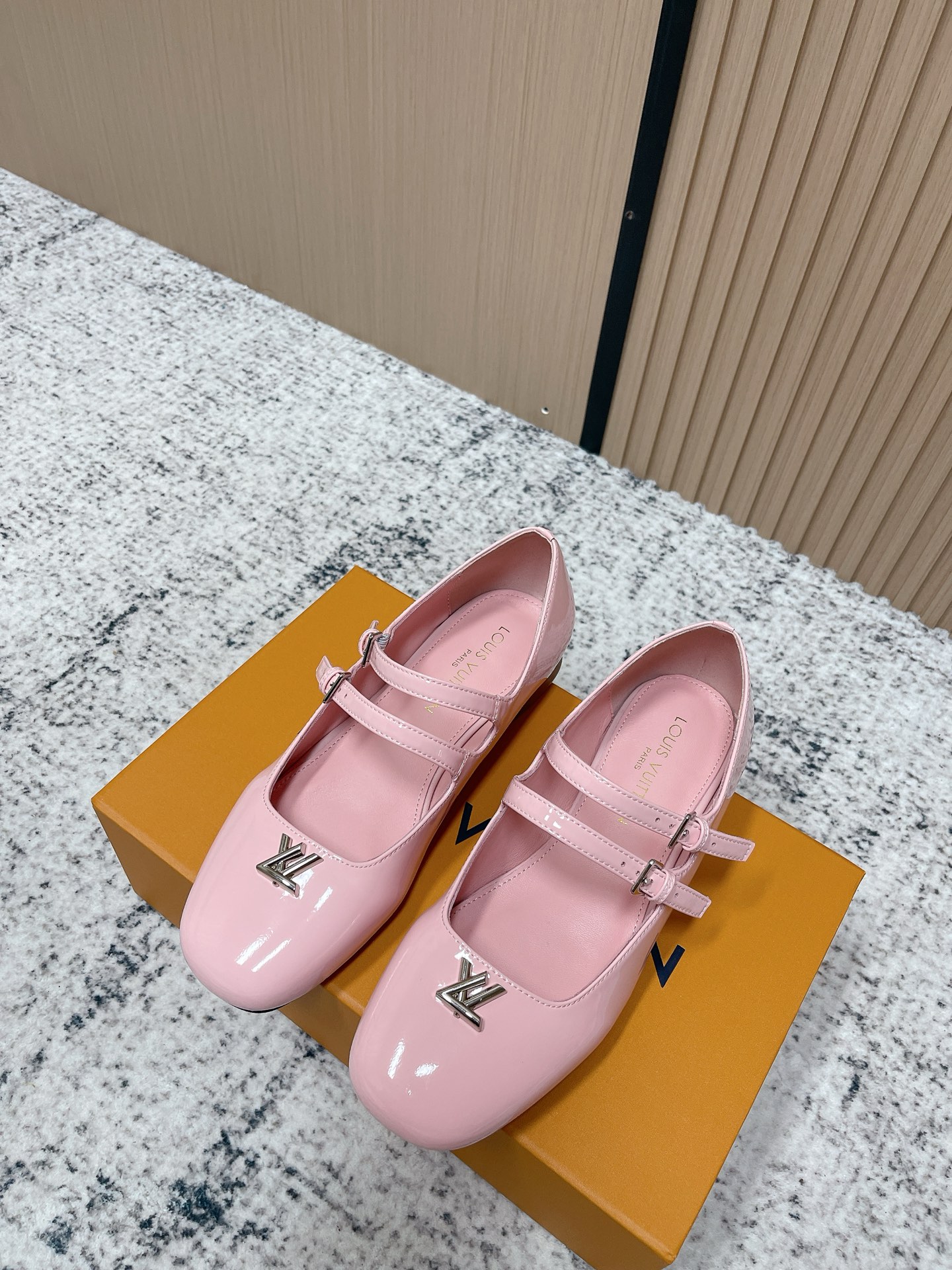 Women's  LV Swing Mary Jane Flat Ballets