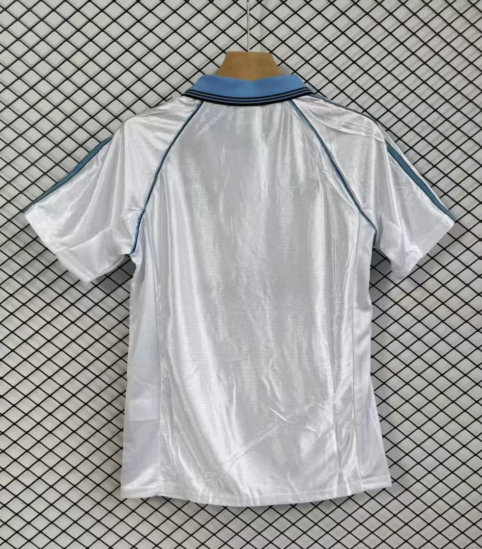 1998-99 Retro Marseille Home White Fans Football Shirt 1:1 Thai Quality