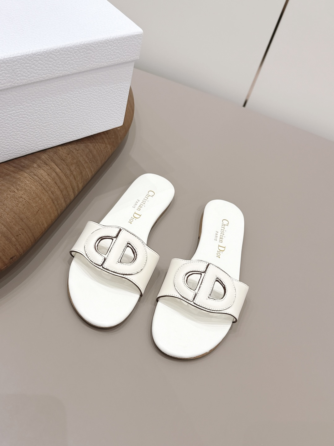Women's Dior Leather Slide