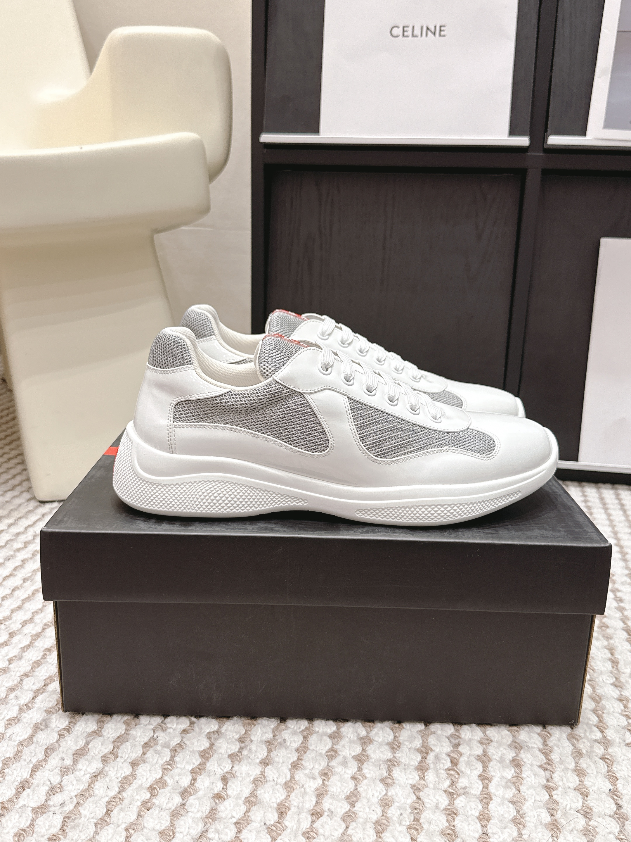 Prada America's Cup Men's Sneaker