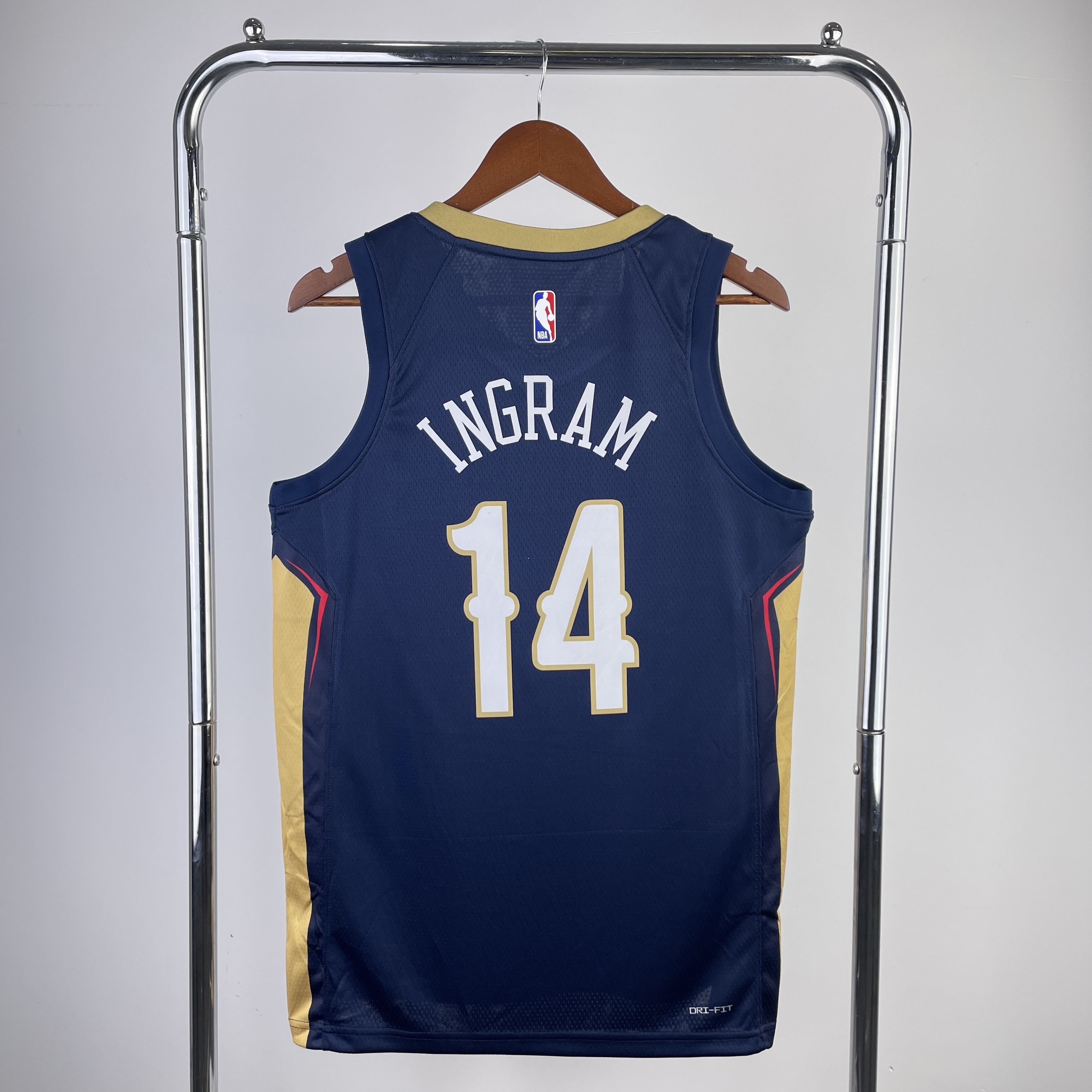 2023 Pelicans, Navy Blue, #14, Brandon Ingram