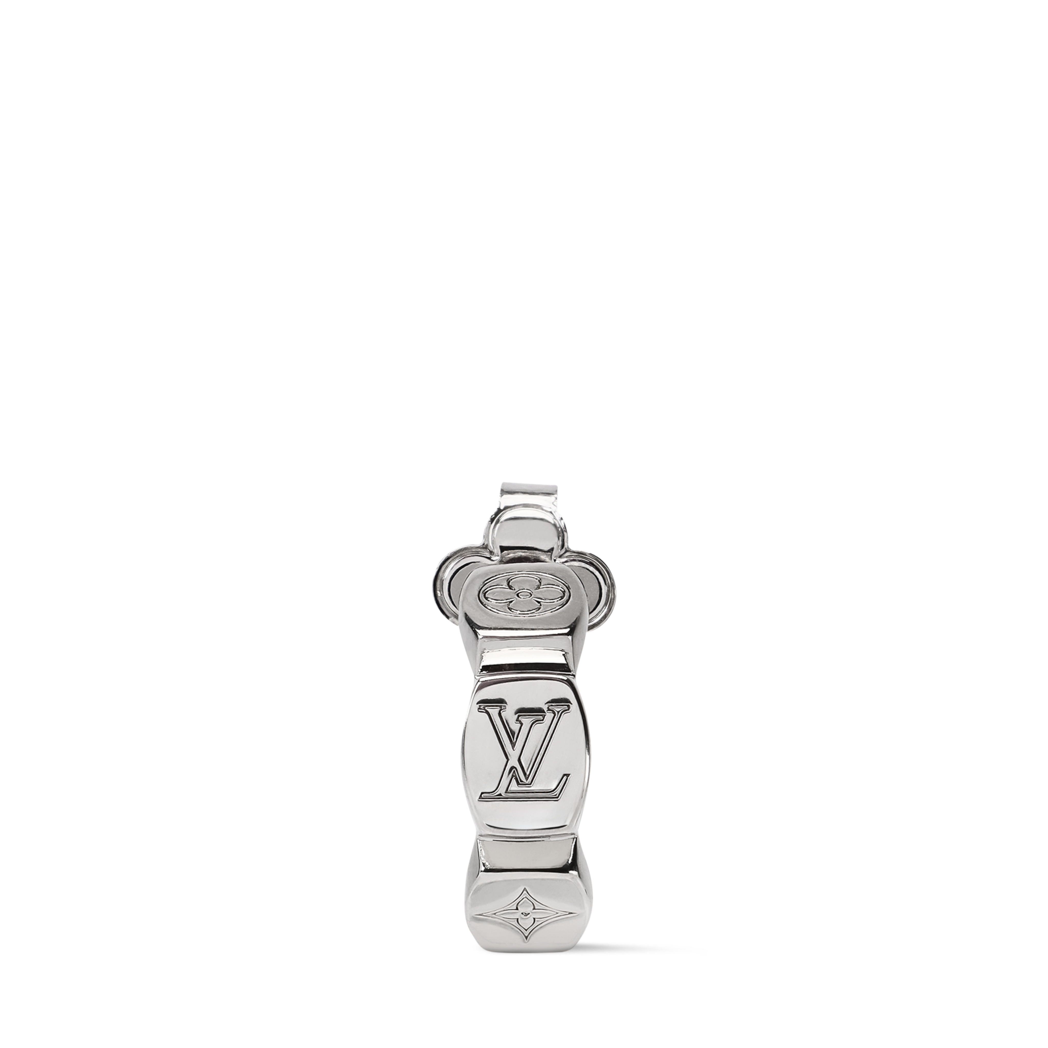 ピアス･LV モノグラム ラバーズ チェーン