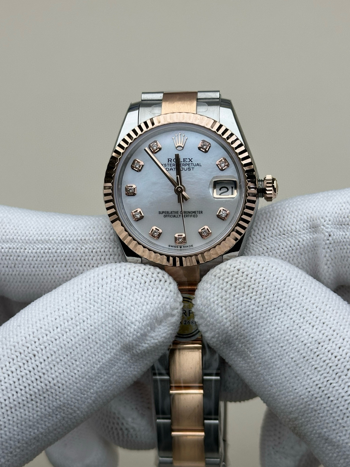 Rolex Lady's Datejust Automatic Watch, 31mm