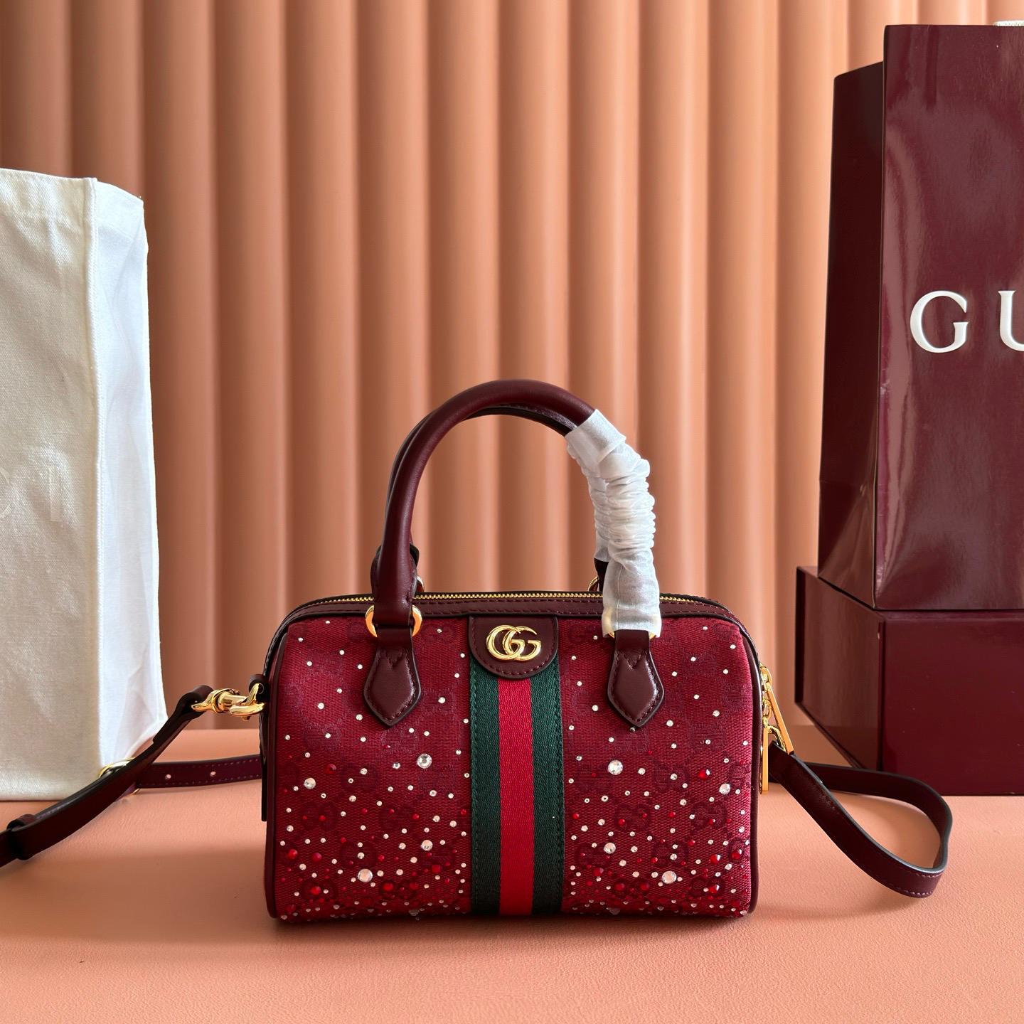 GUCCI Ophidia Gradient crystal handbag