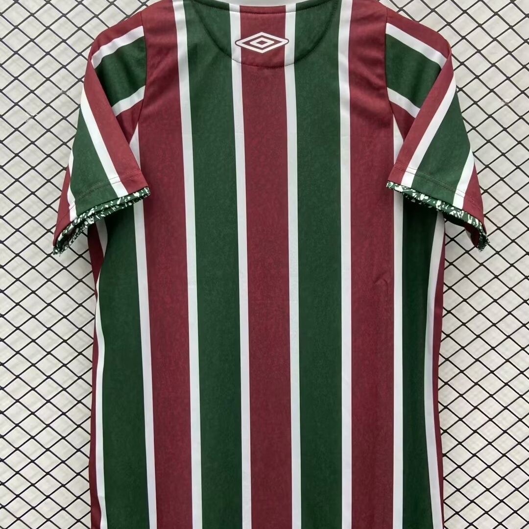 Short-sleeved 2425 Thai style casual new style shirt, Fluminense home football jersey