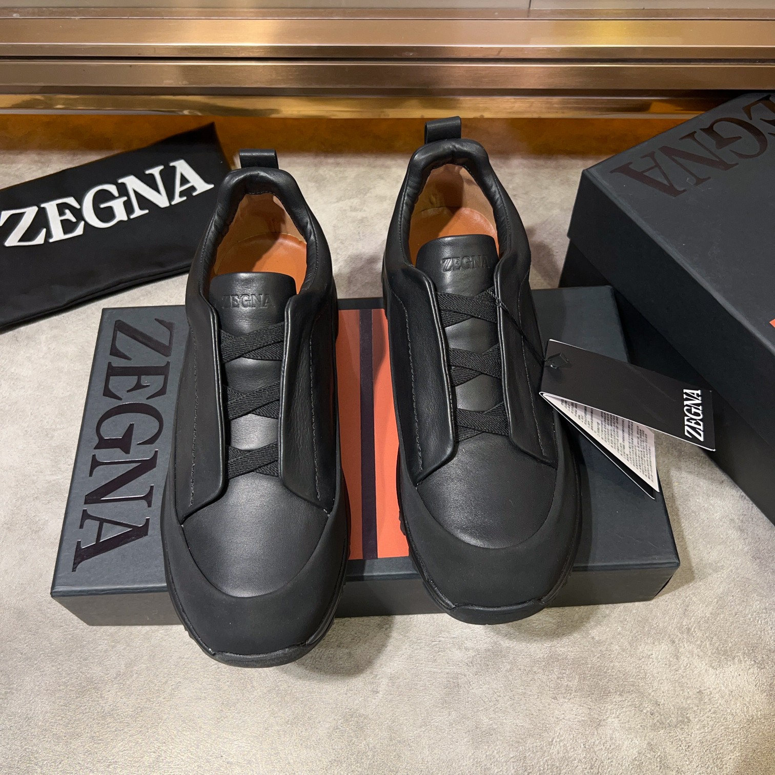 Zegna Triple Stitch™Monte Luxury Sneaker Loafer