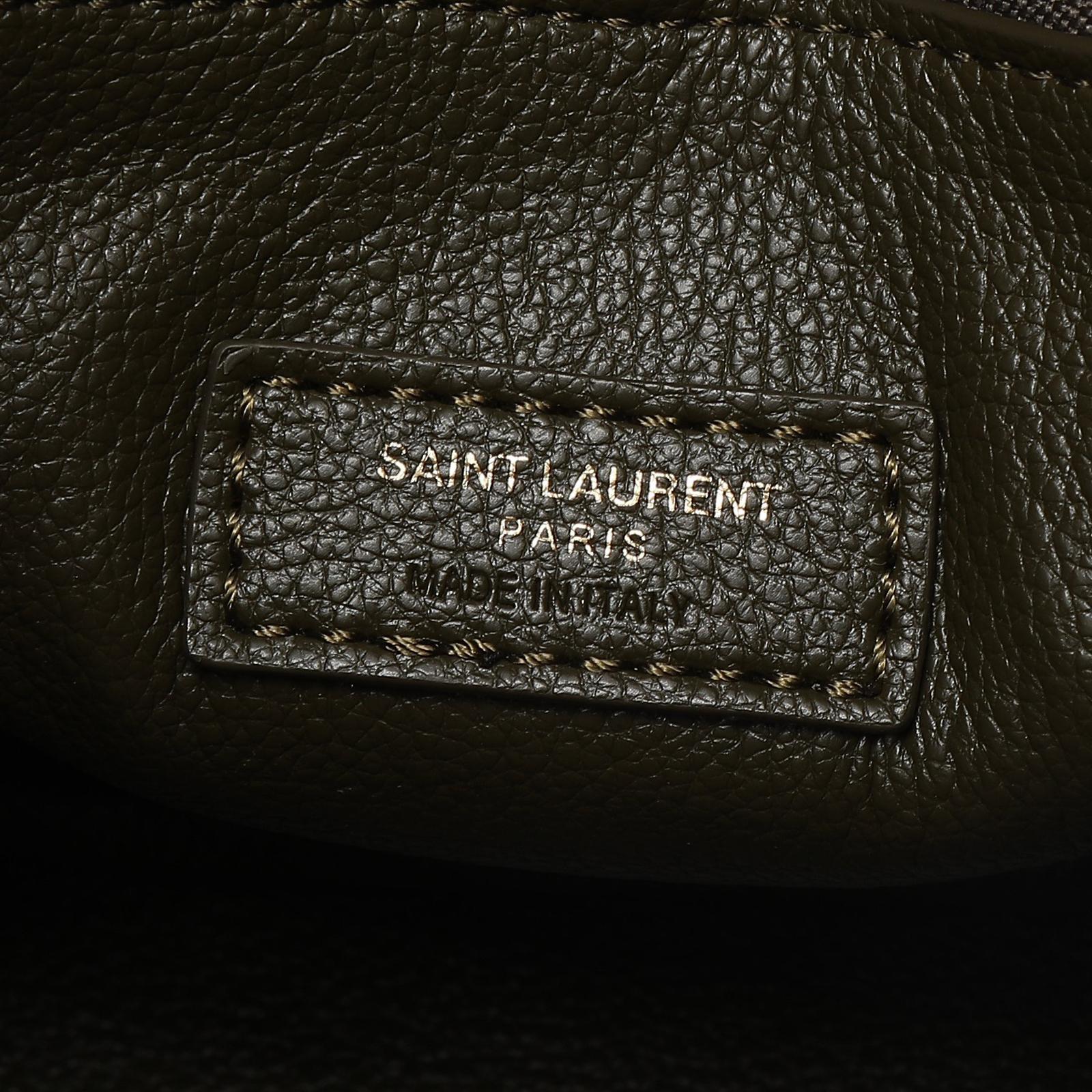 Saint Laurent YSL green underarm bag