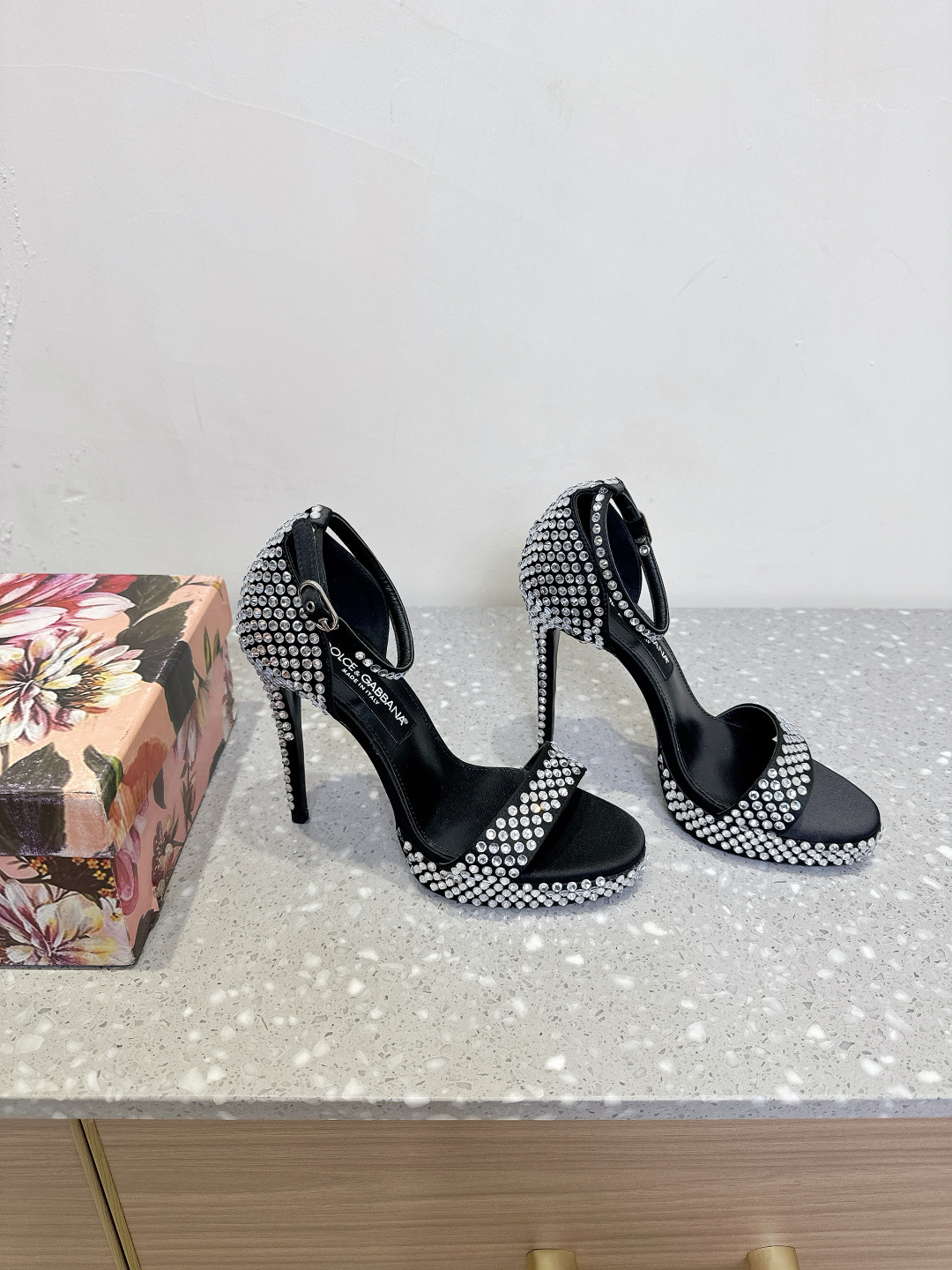 Dolce&Gabbana crystal high heels Pump