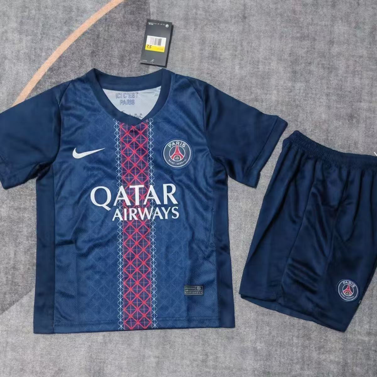 25/26Kids PSG Home Jersey