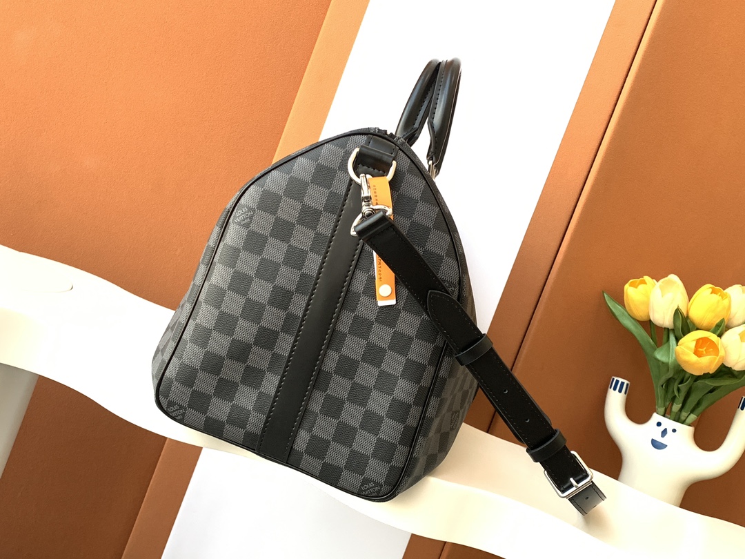 LV Men's Collection Bag N41418 iconic Keepall 45 Bandoulière