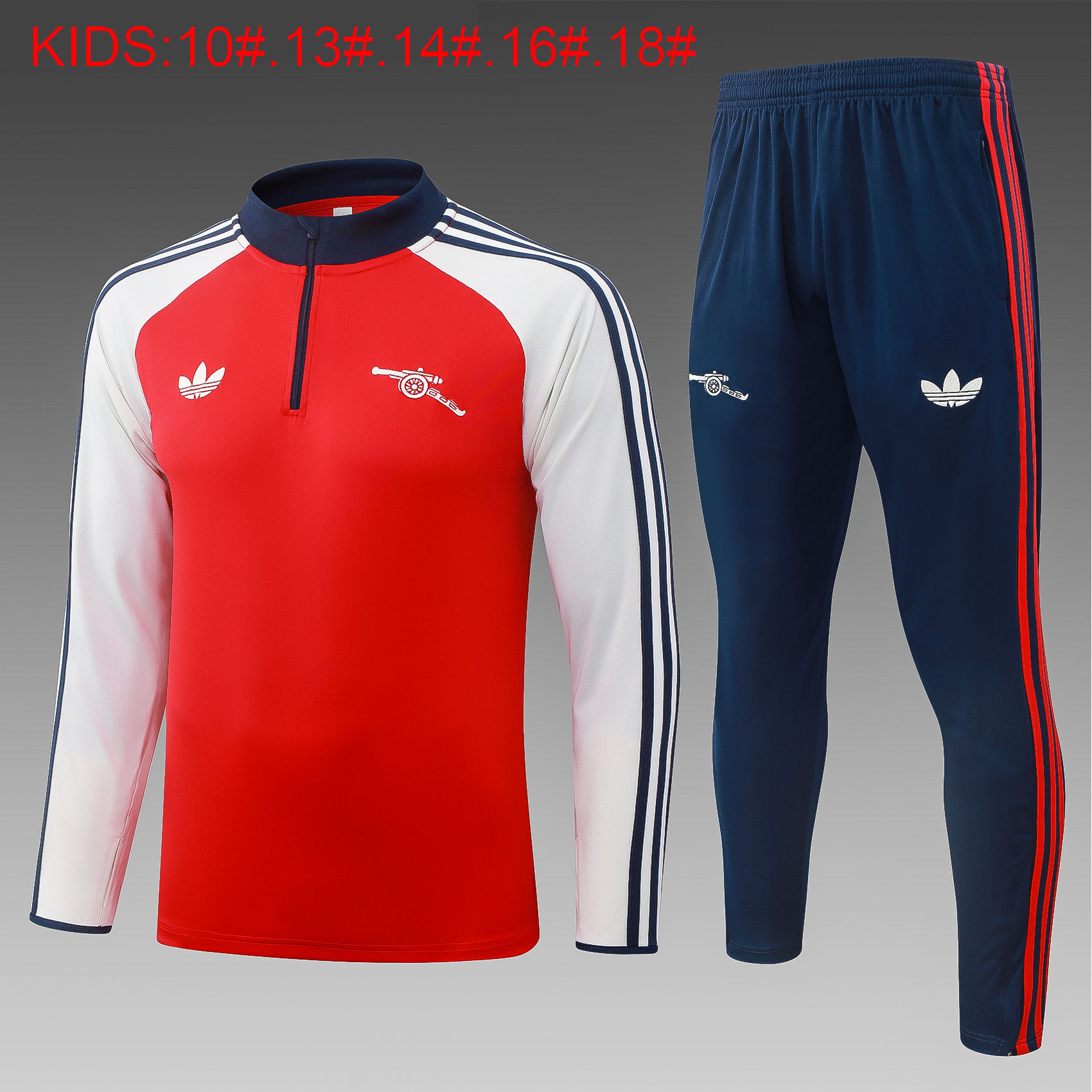 Arsenal Kids Training Suit 26/27 | Soc Jersey - Premium Football Jersey