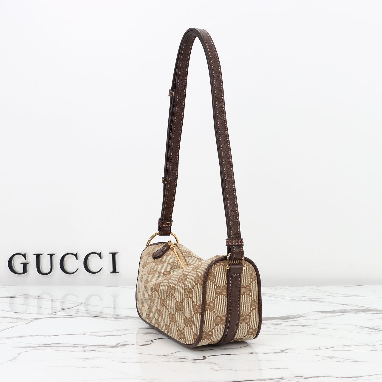 Gucci Half Horsebit Mini Underarm Baguette bag