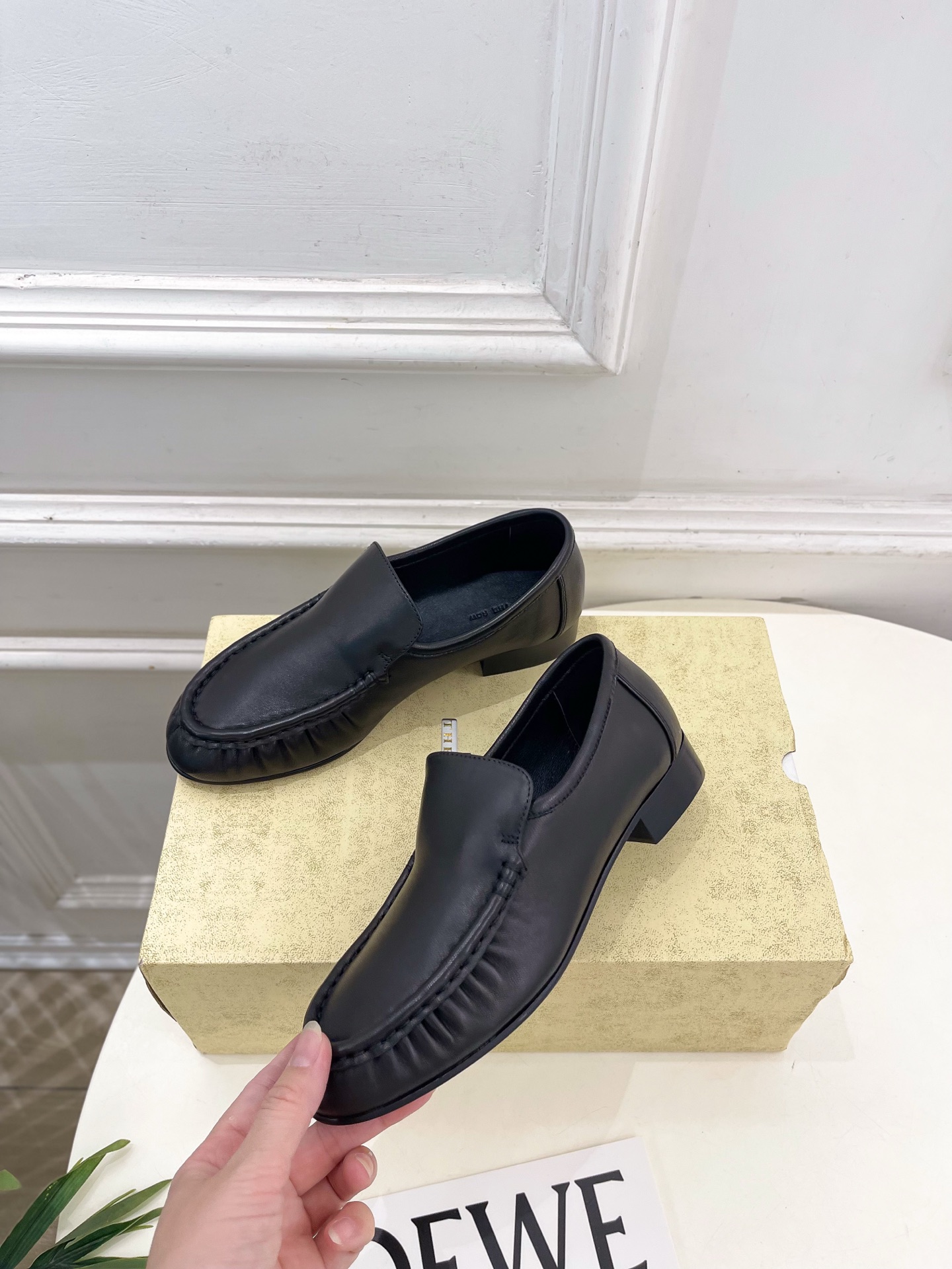 The Row Leather Loafer