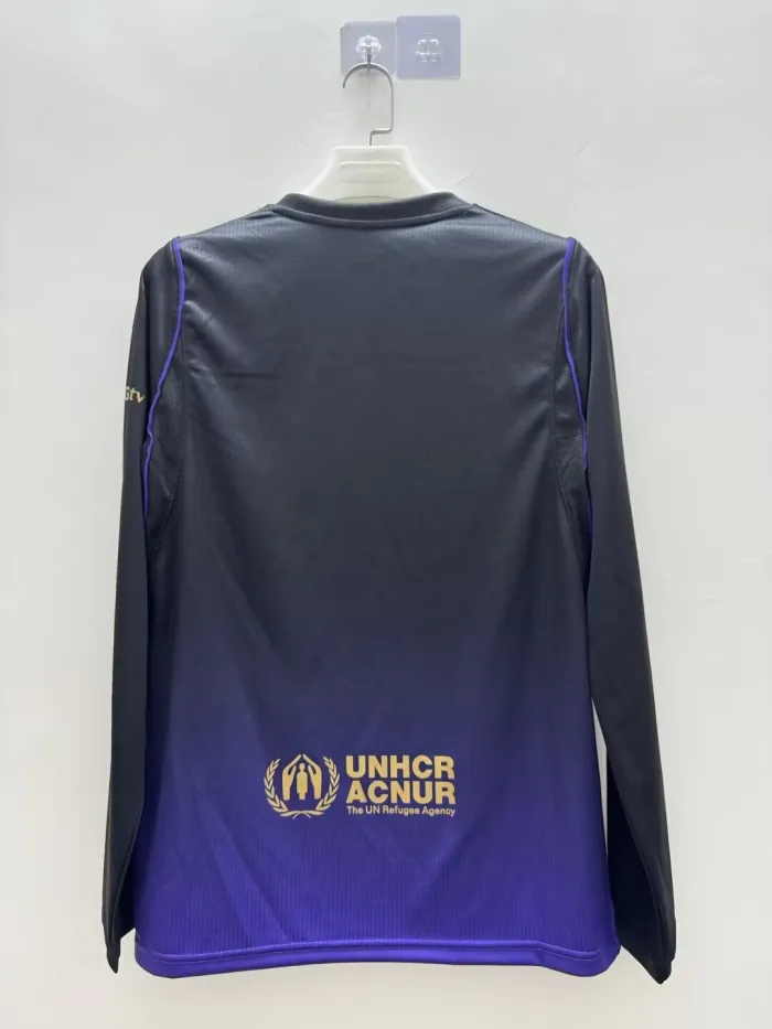 Barcelona Away Long Sleeves jersey Fan Version 26/27