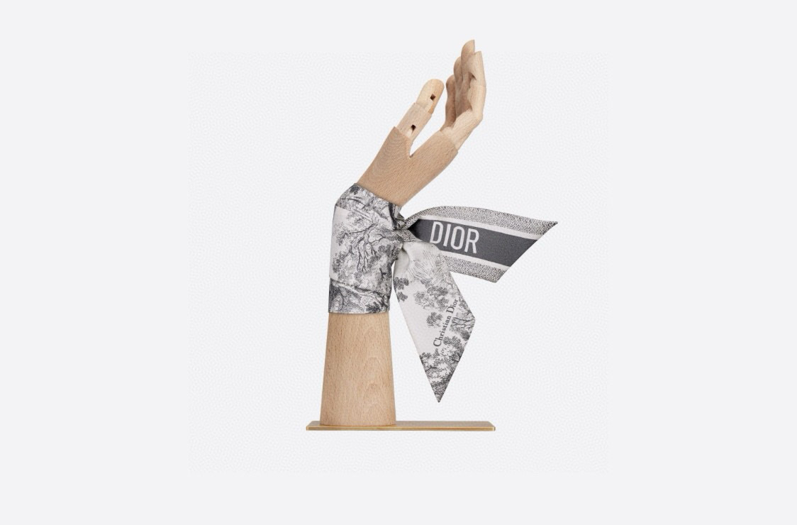Dior Printed MITZAH Twilly