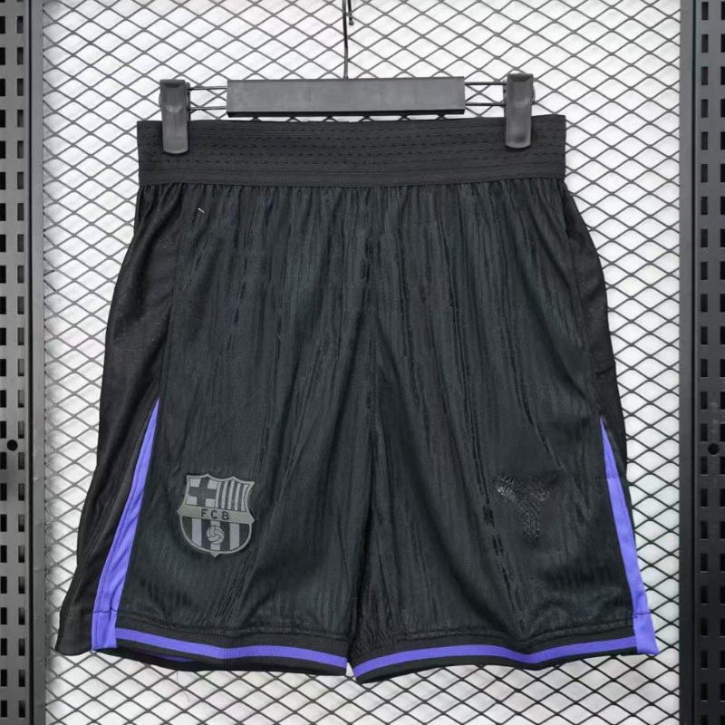 Player Version 25/26 Barcelona Black Shorts S-2XL