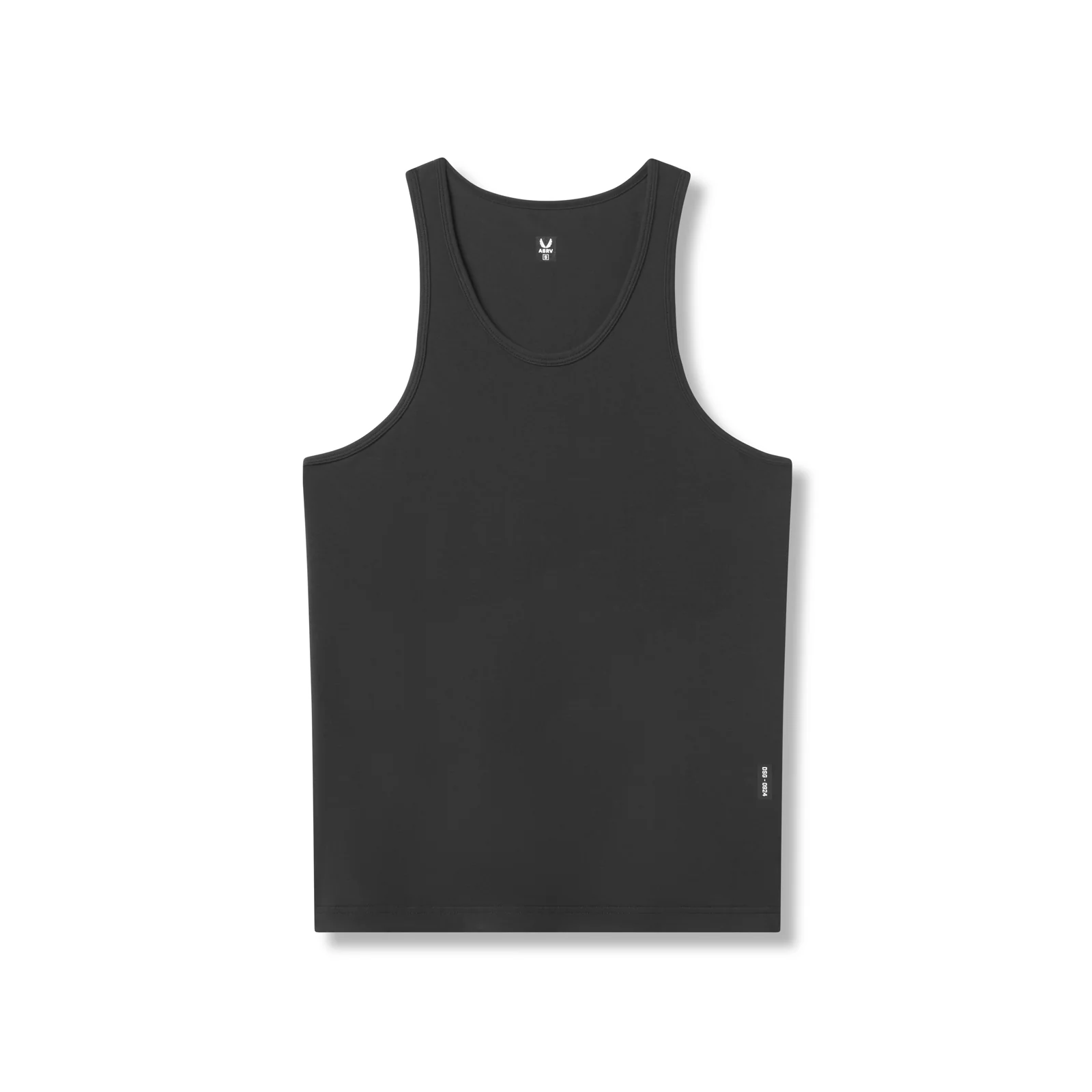 0924. Supima Essential Slim Tank - Black