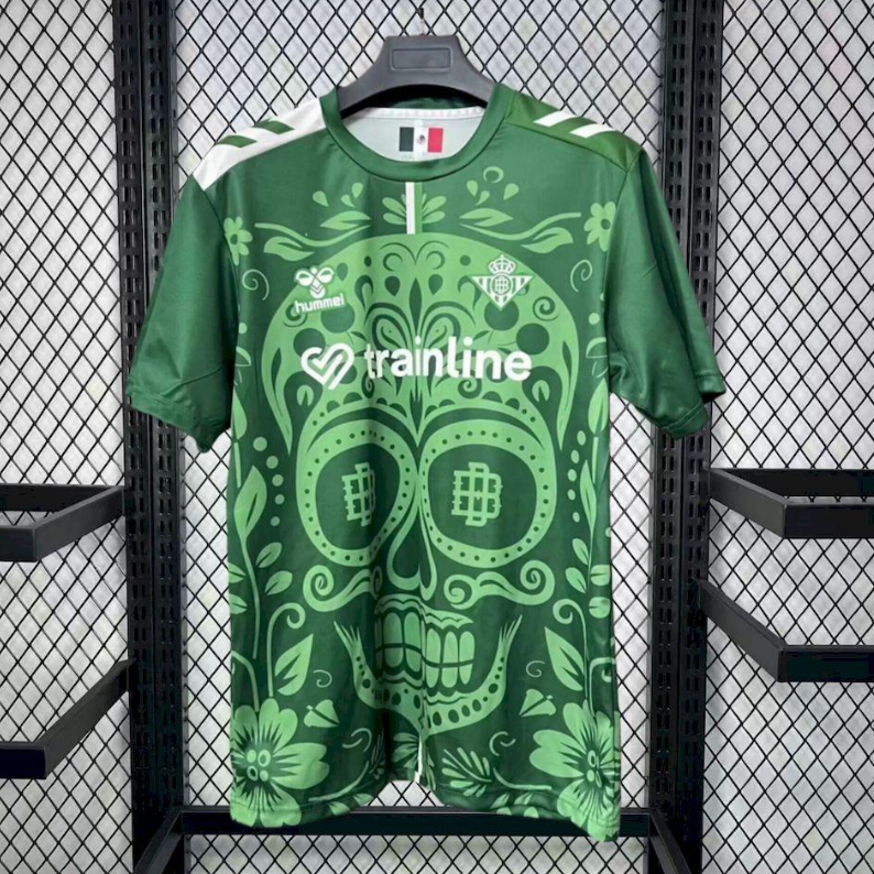 2025/26 Mens Real Betis Pre-Match Jersey S-4XL