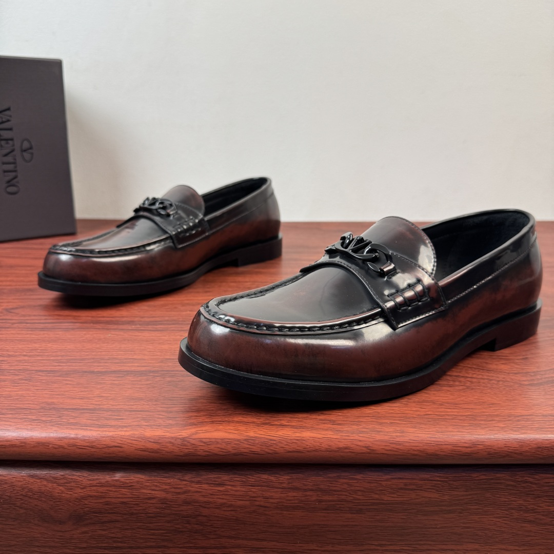 Valentino Men's Leather Loafer