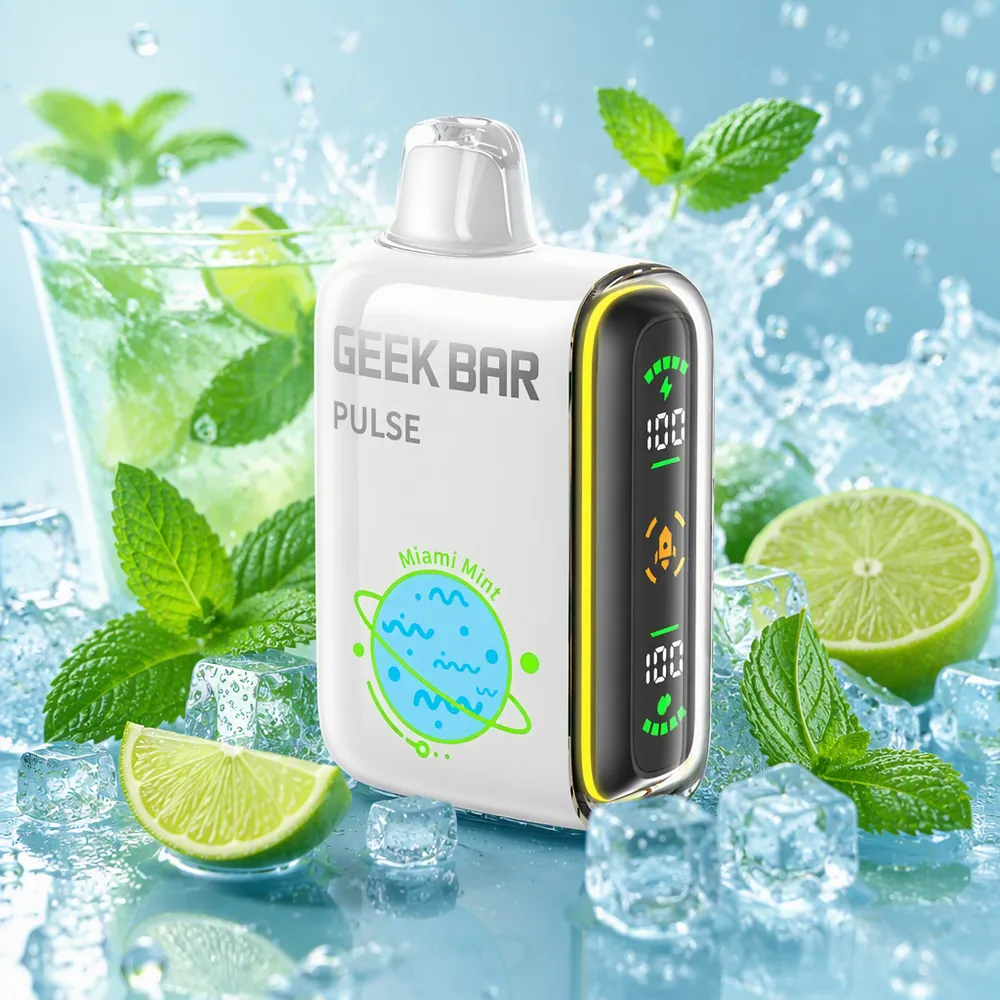 Geek Bar Pulse 15K Disposable Vape - Miami Mint