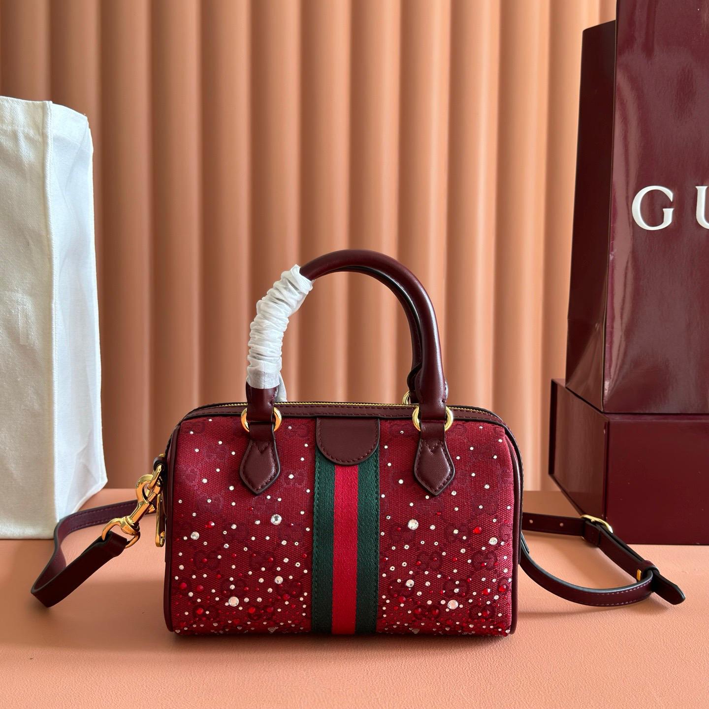 GUCCI Ophidia Gradient crystal handbag