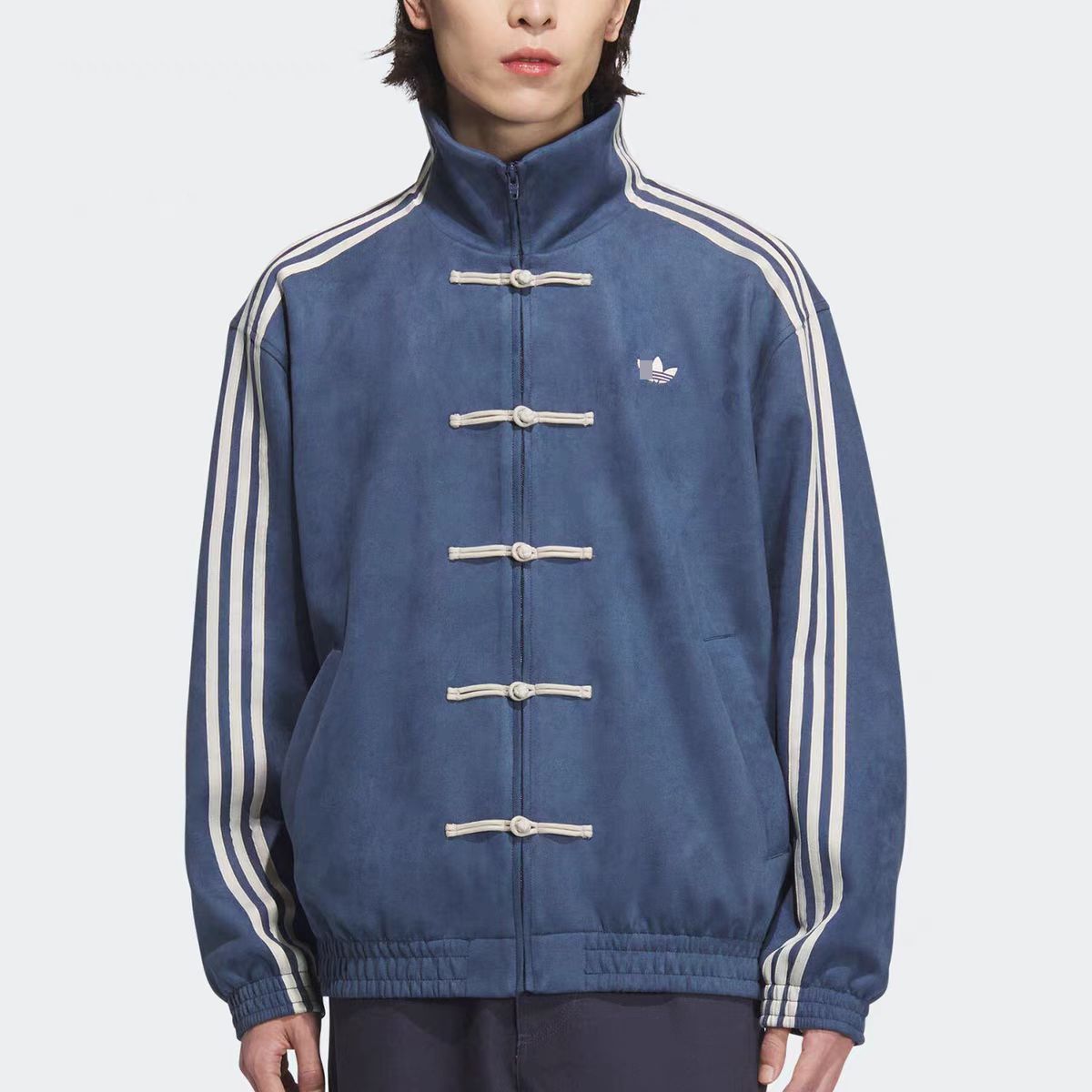 Clover Men's and Women's New Chinese-style Suede Loose-Fitting Jacket | Soc Jersey - Premium Football Jersey