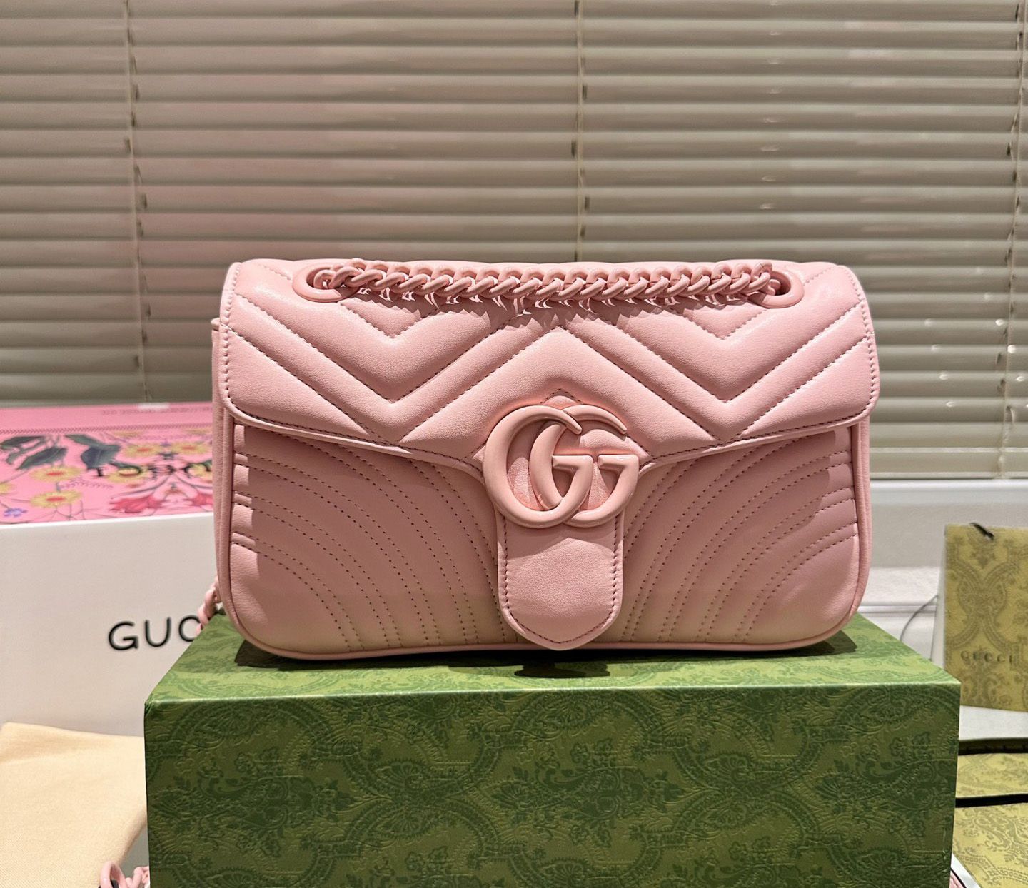 Gucci GG Marmont Small & Mini Shoulder Bag-Red