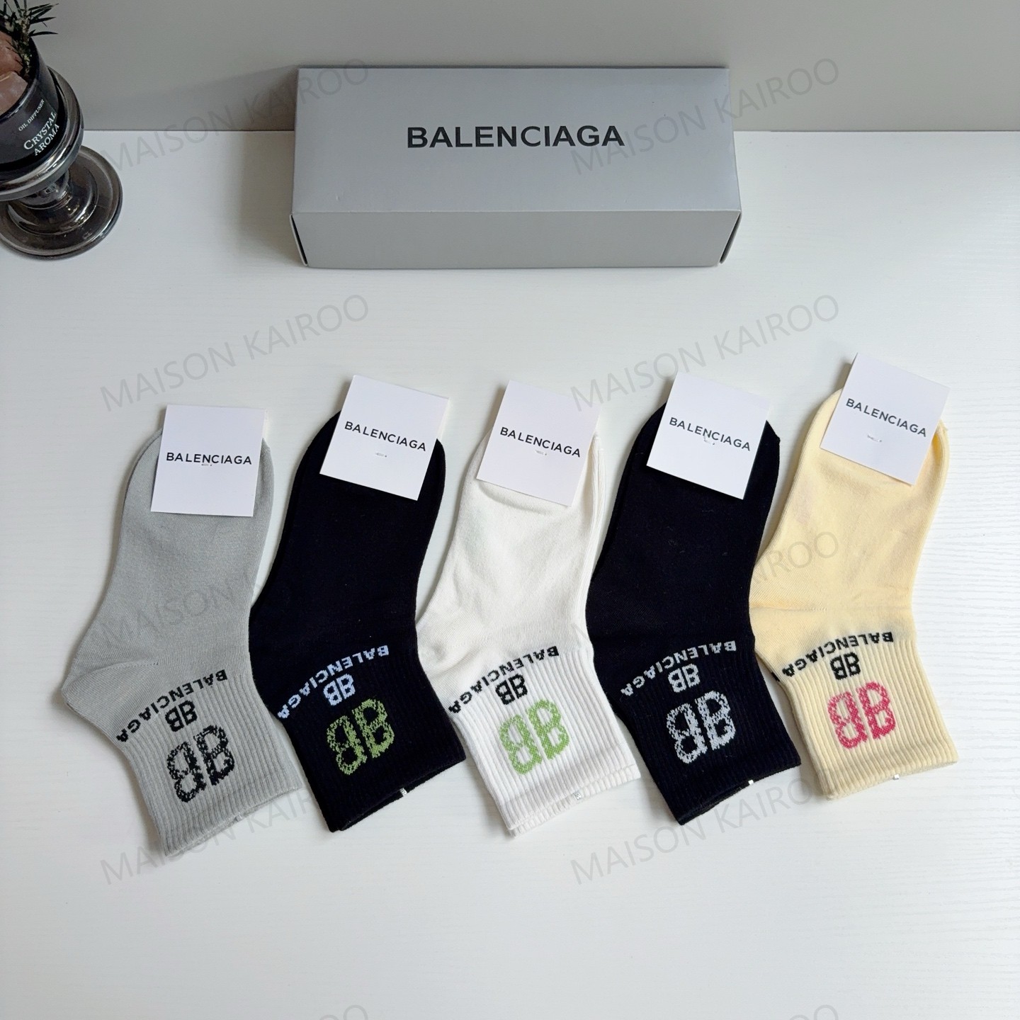 Balenciaga Socks 5-Pack - KAIROO
