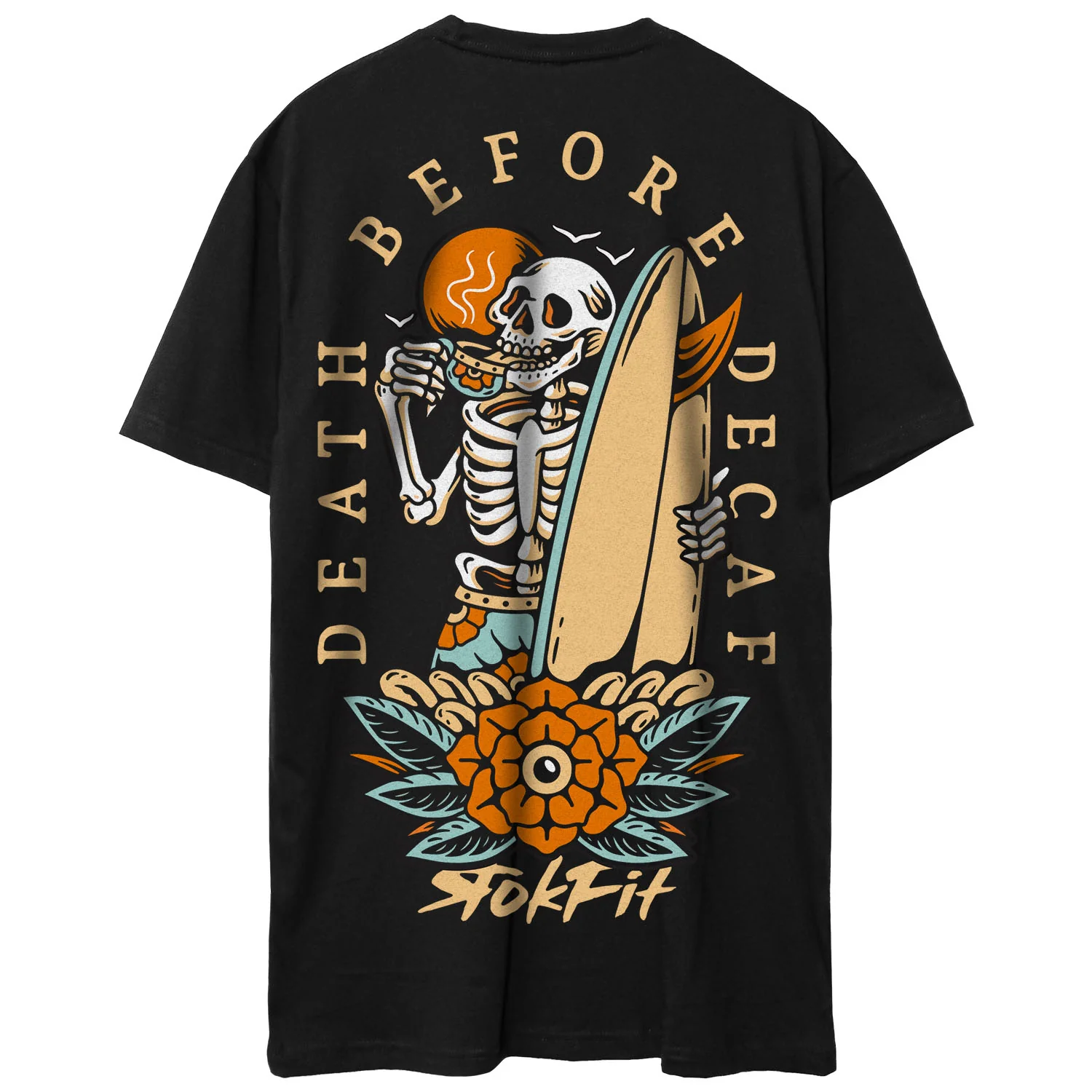Death Before Decaf - Active Tee