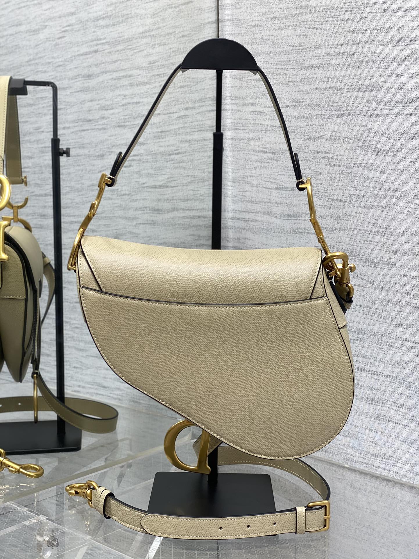 Dior Dark beige addle Bag With Strap