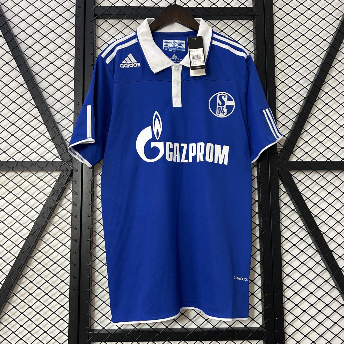 Retro 2010/11 Schalke 04 Home Kit S-XXL