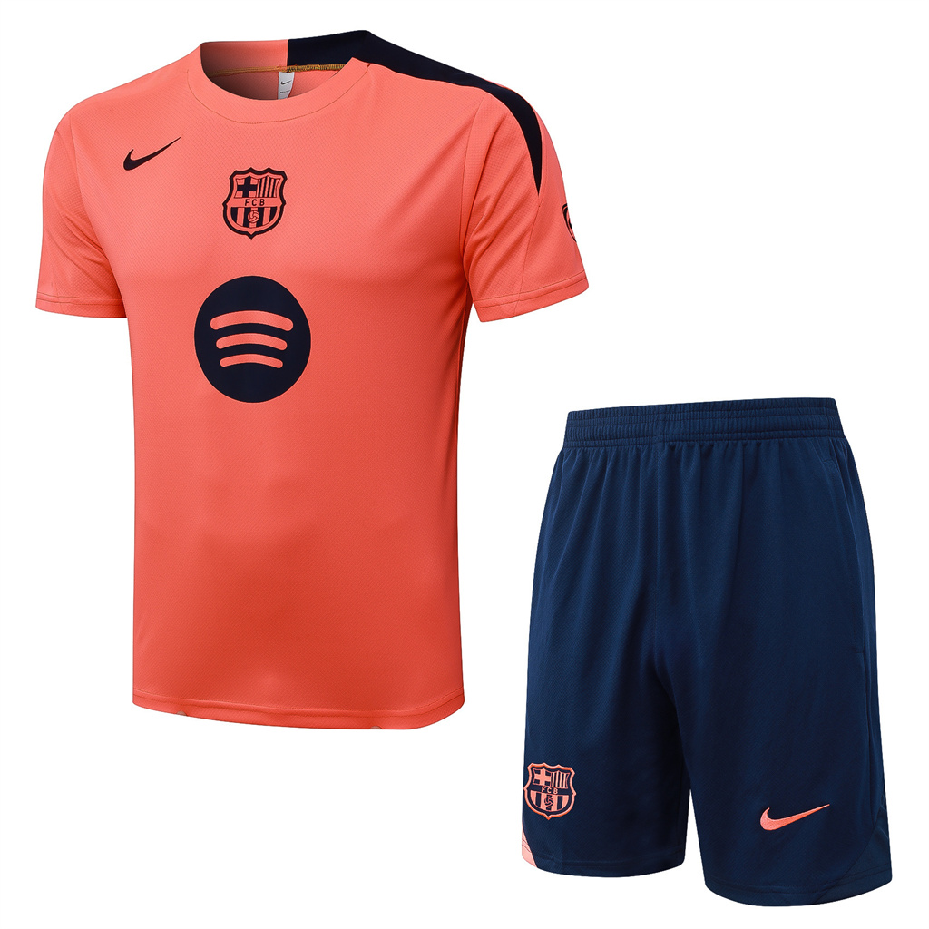 Barcelona Training Short Sleeve Suit 25/26 | Soc Jersey - Premium Football Jersey