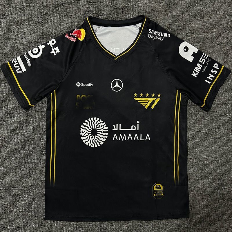 2025 T1 Worlds Uniform Black Jersey