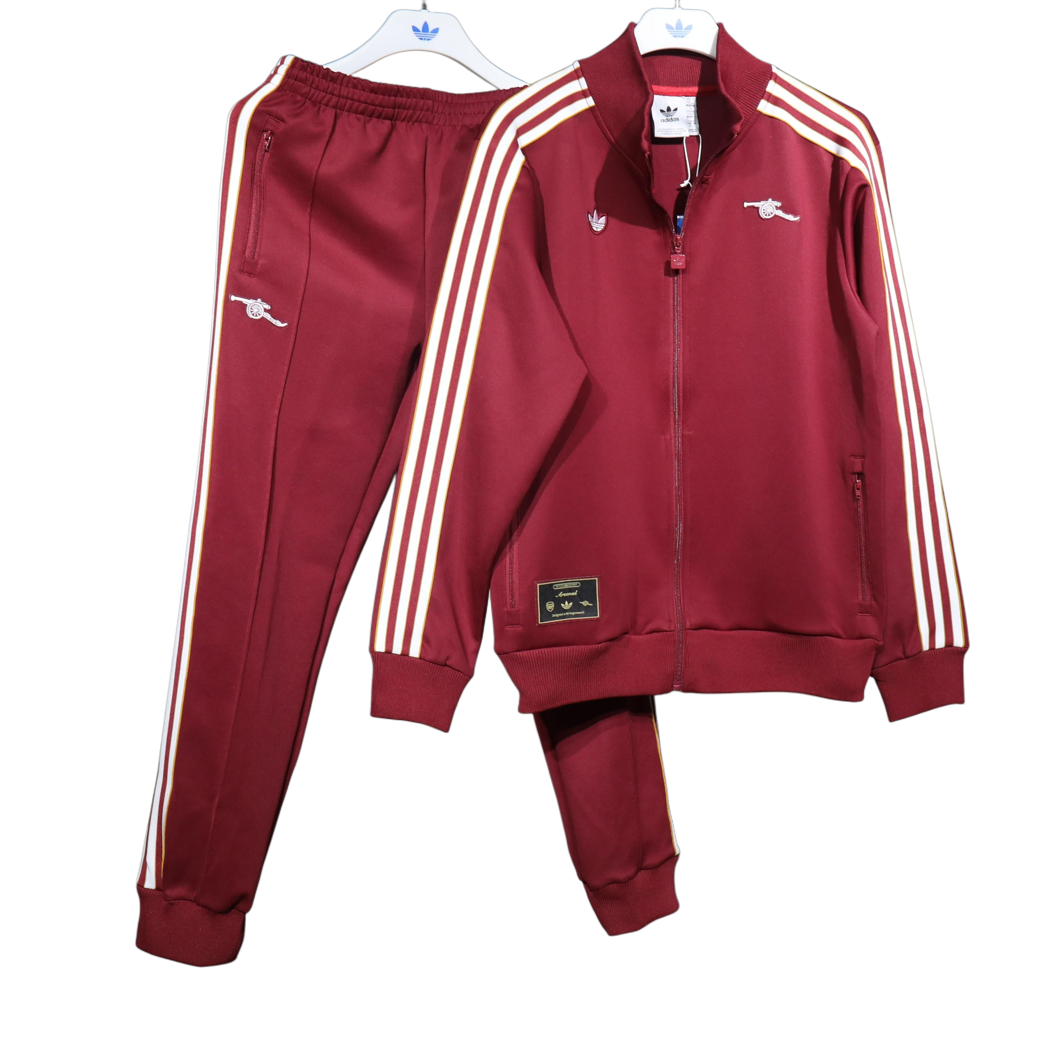 2526 Arsenal Full Zipper Training Suit Red