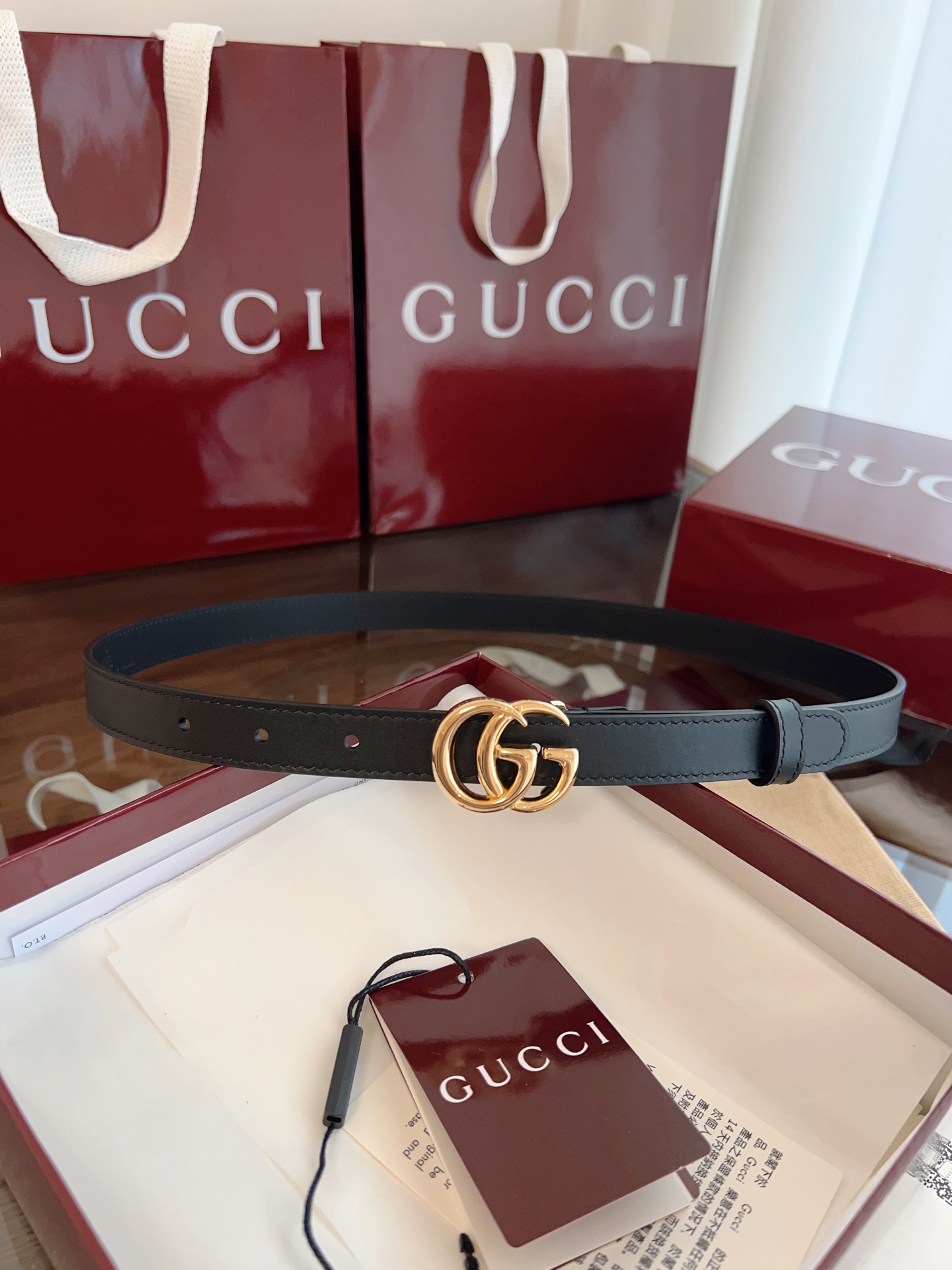 Gucci GG Marmont Mini belt 2cm