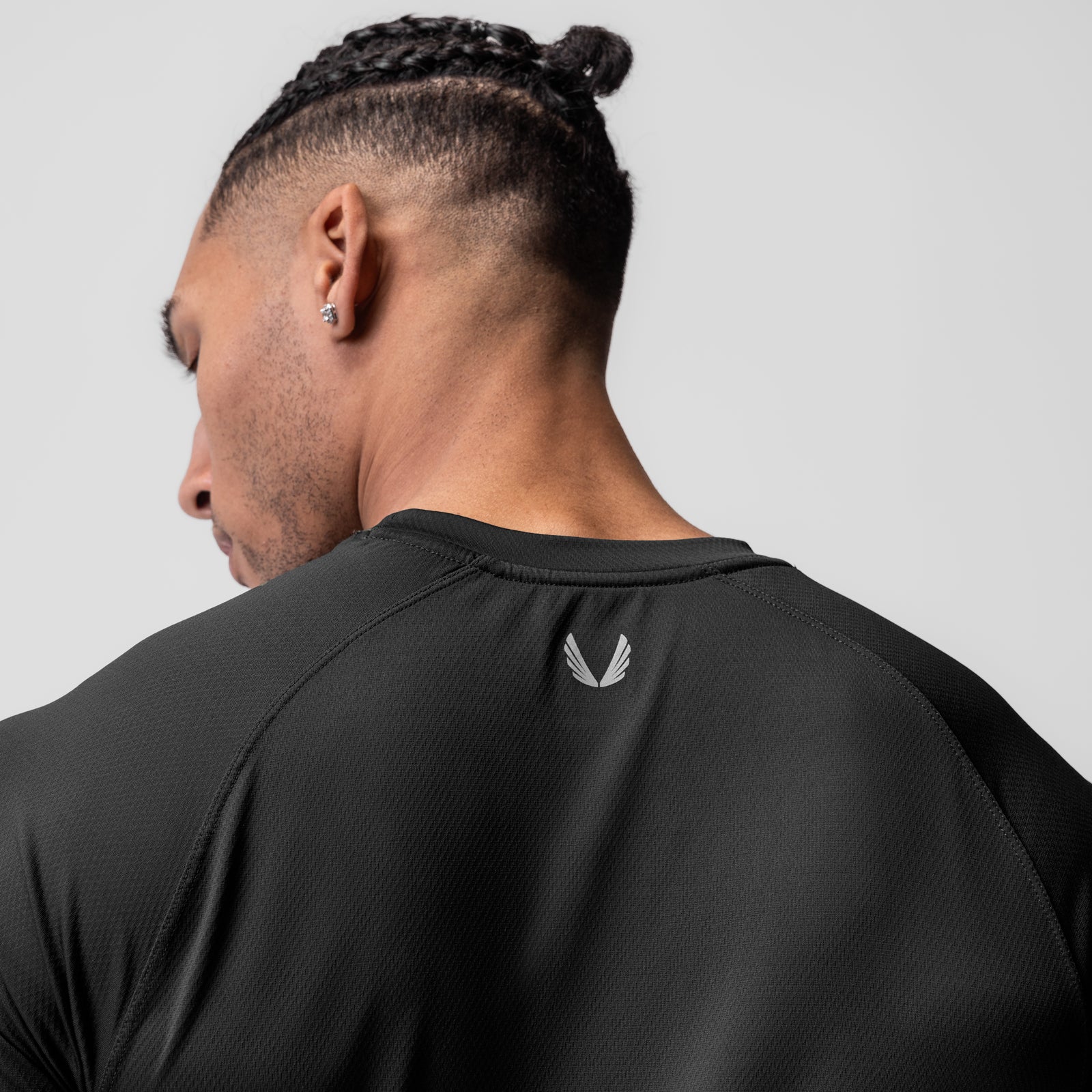 0660. AeroSilver Established Tee - Black 