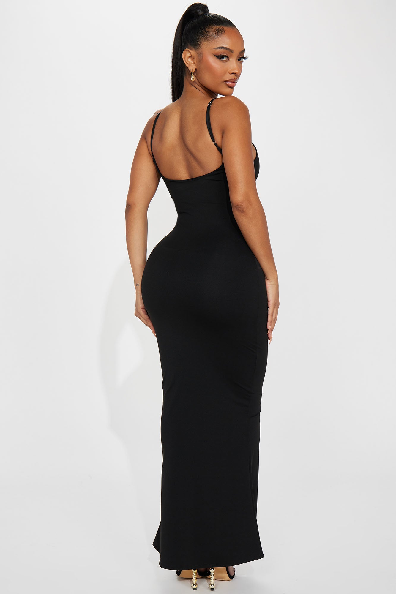 Weekends in Downtown Maxi Dress - Black