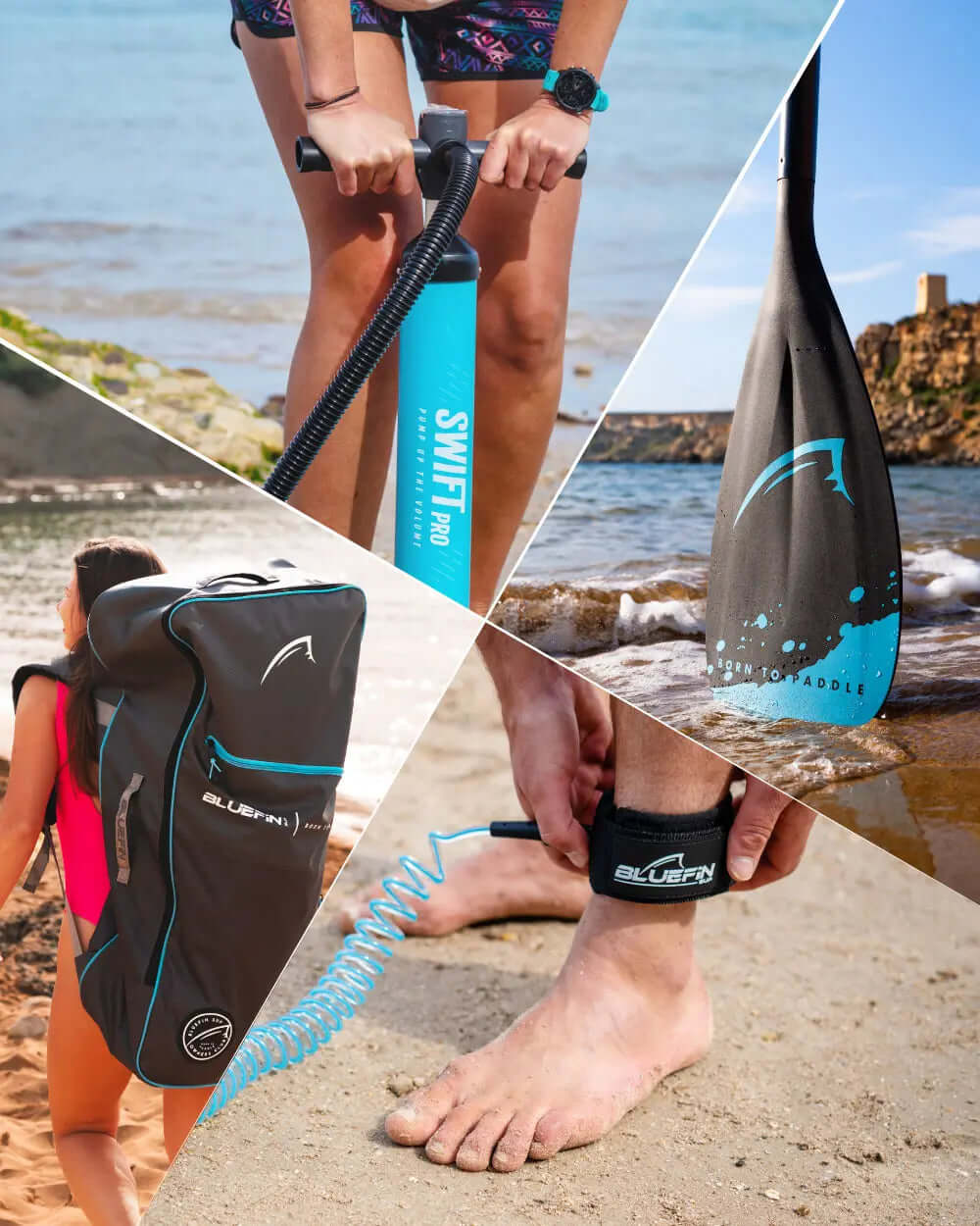 Cruise 10'8 Inflatable Paddleboard SUP - Gecko