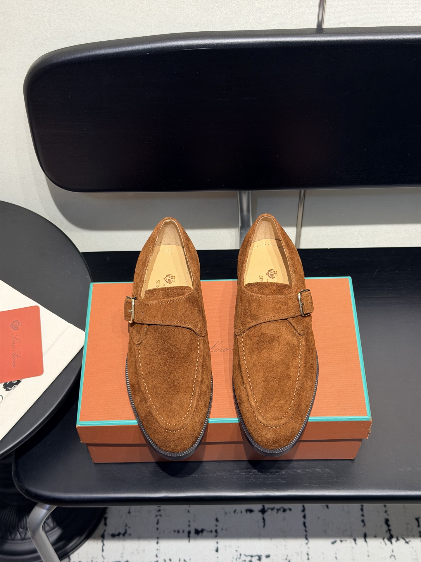 Loro Piana Classic Unisex Suede Loafer