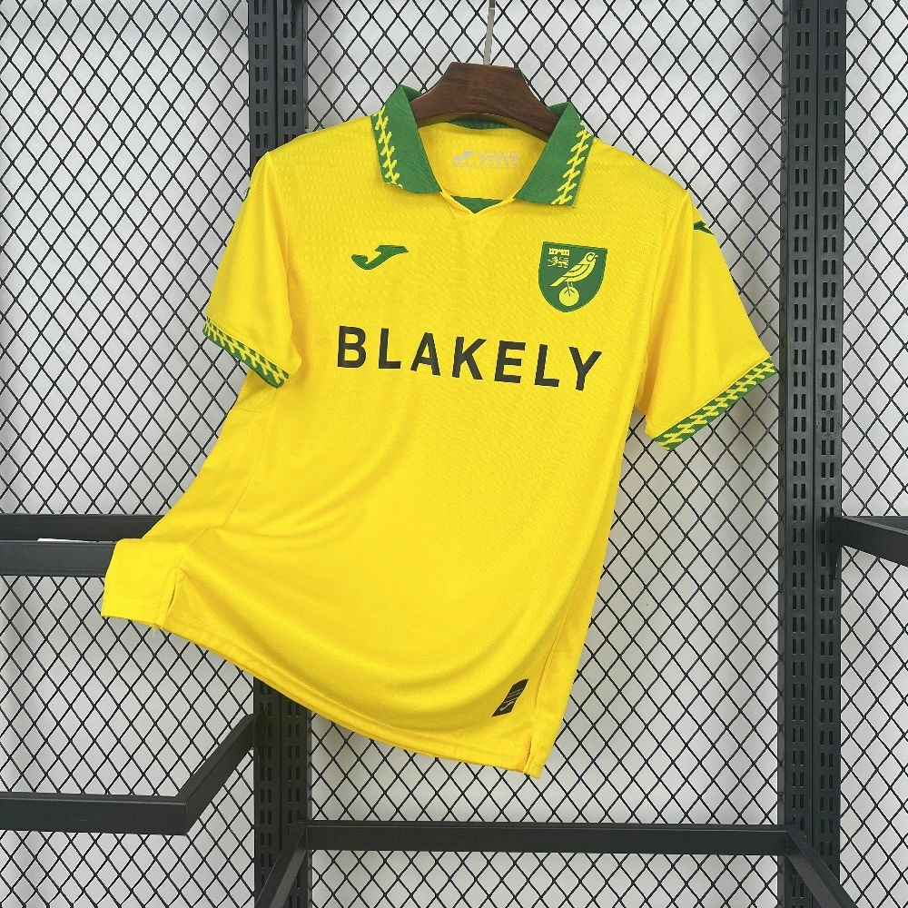 25/26 Norwich City FC Home Jersey S-4XL