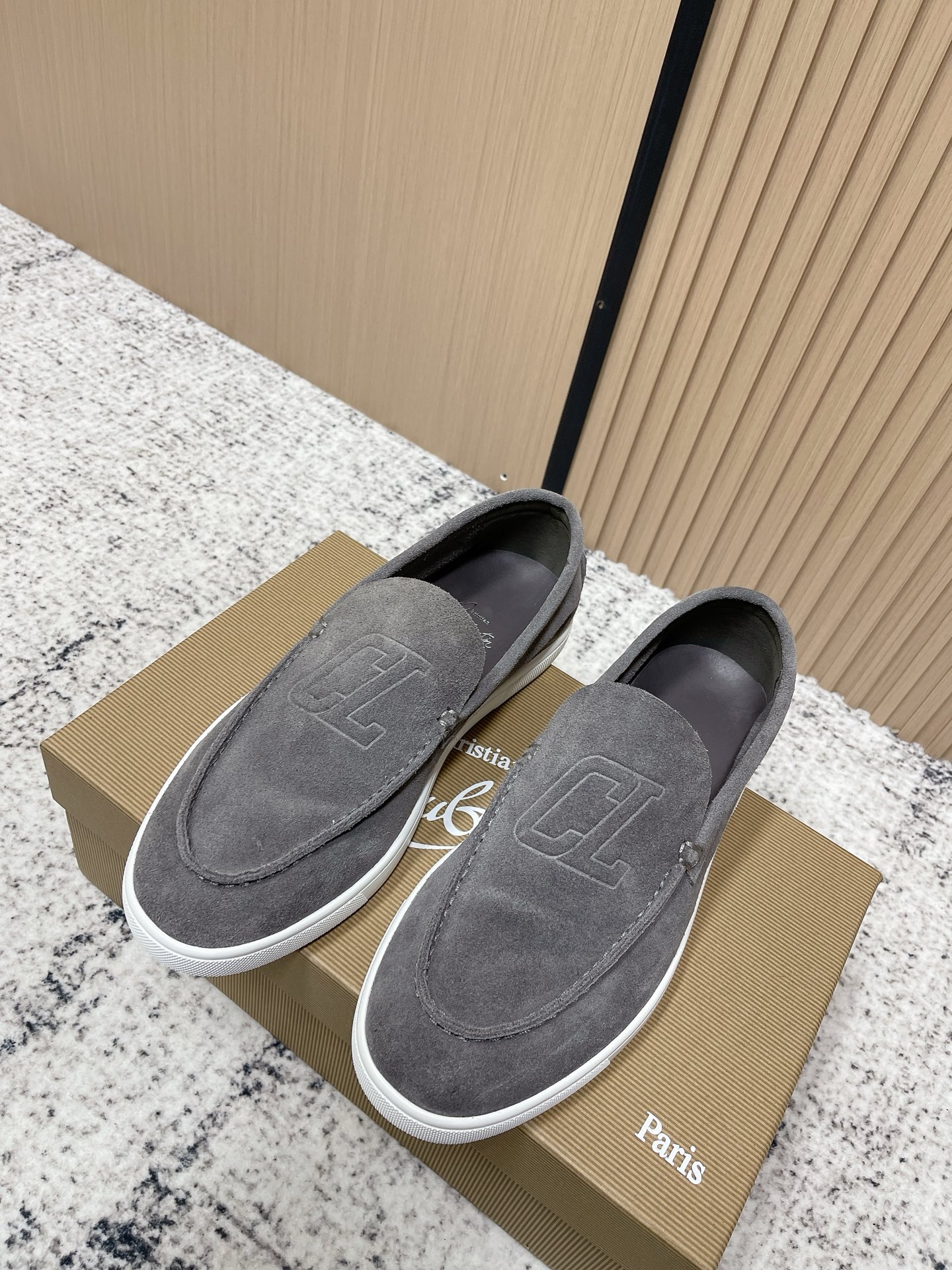 Christian Louboutin Men's Suede loafer