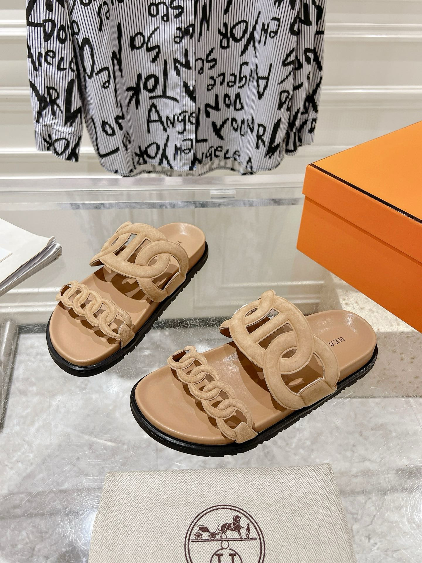 制Hermes Women's Extra Slide